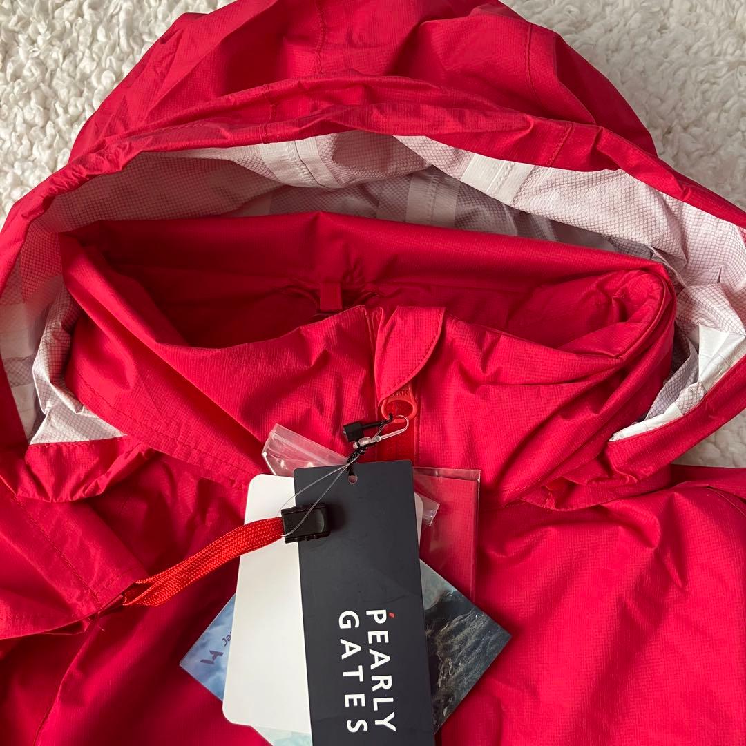 【新品】パーリーゲイツ 4way レインジャケット AQUAX 撥水防水透湿　0