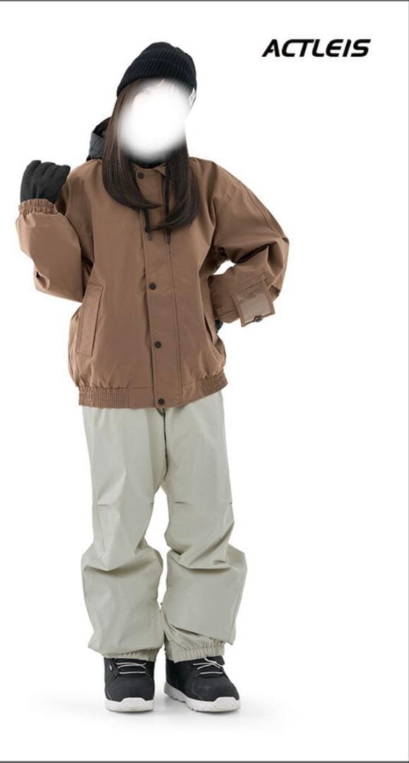ACTLEIS スノーボードウェア　レディース　上下　XS