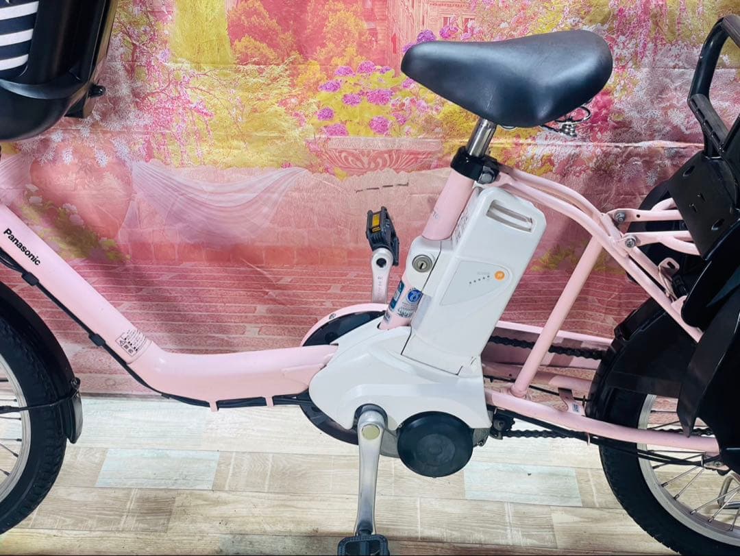 ZK3317 [大容量13.2Ah]電動自転車パナソニック 子供乗せ 20インチ