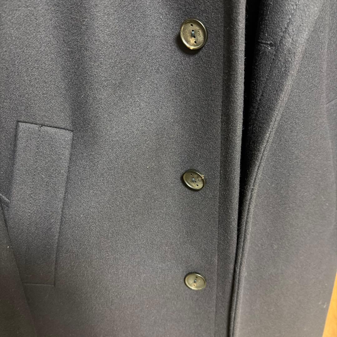 hevo 干場 イーヴォ シングルベルテッドコート OSTUNI 46 ネイビー