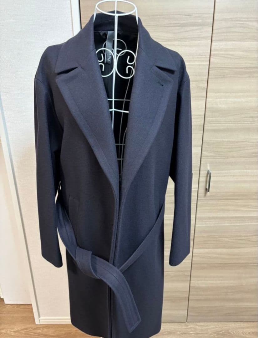 hevo 干場 イーヴォ シングルベルテッドコート OSTUNI 46 ネイビー