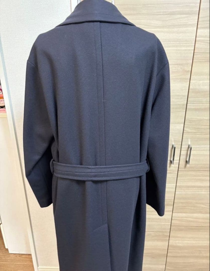 hevo 干場 イーヴォ シングルベルテッドコート OSTUNI 46 ネイビー