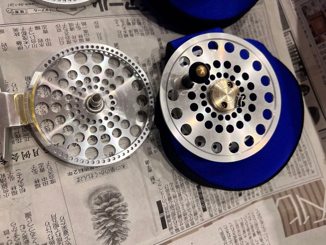 落とし込み　mamiya OP　舞匠メタル80タイコリール 3個セット