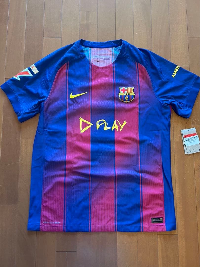 FCバルセロナ×エドシーラン オーセンティックユニフォーム　背番号6 ガビ
