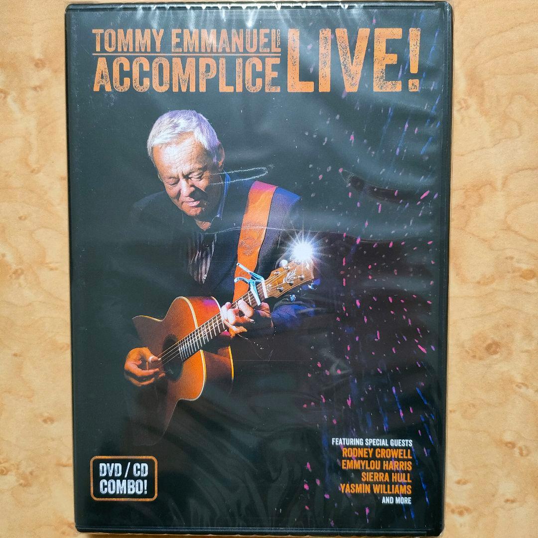 洋楽  Emmanuel Accomplice Live! DVD/CD