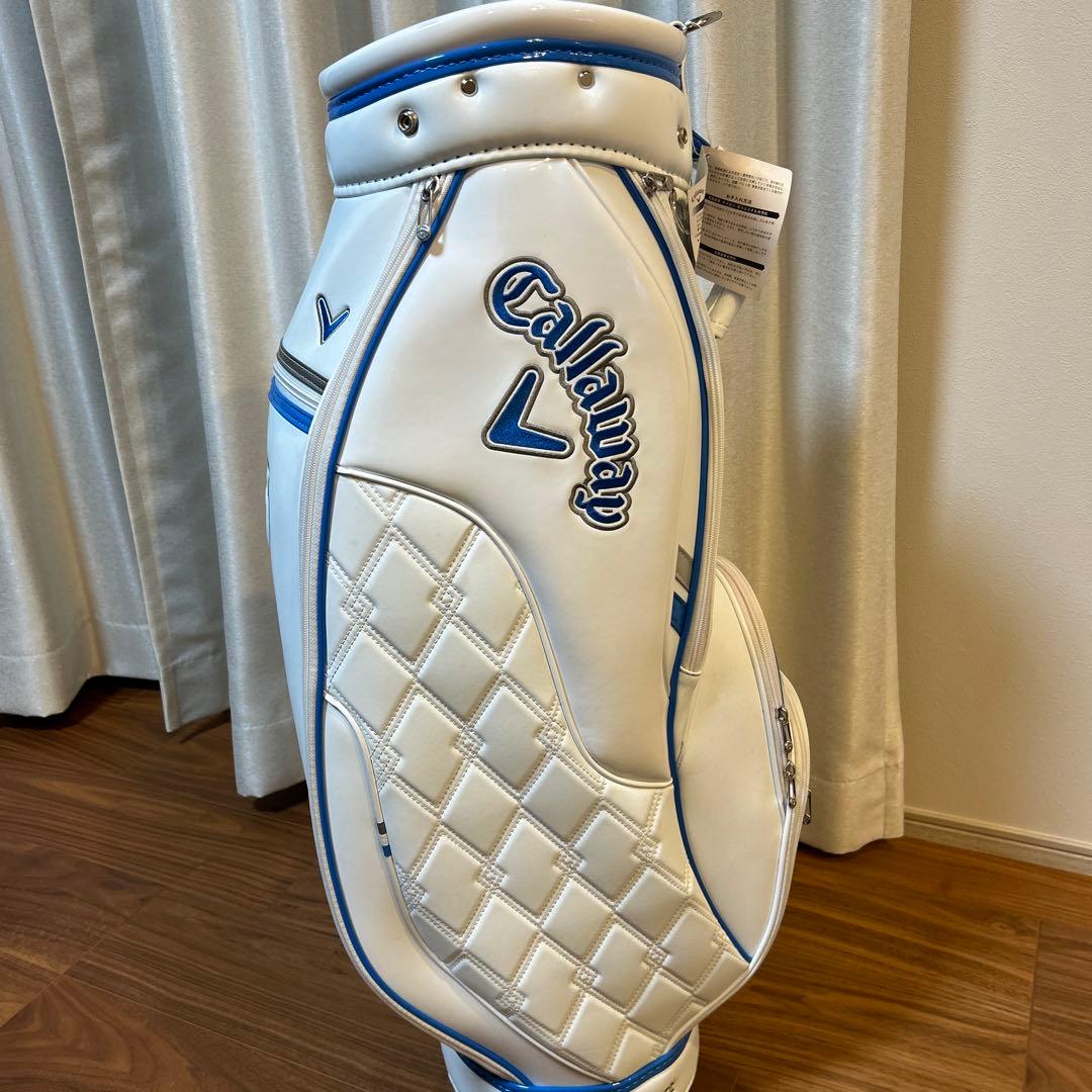 Callaway キャディバッグ ホワイト/ブルー