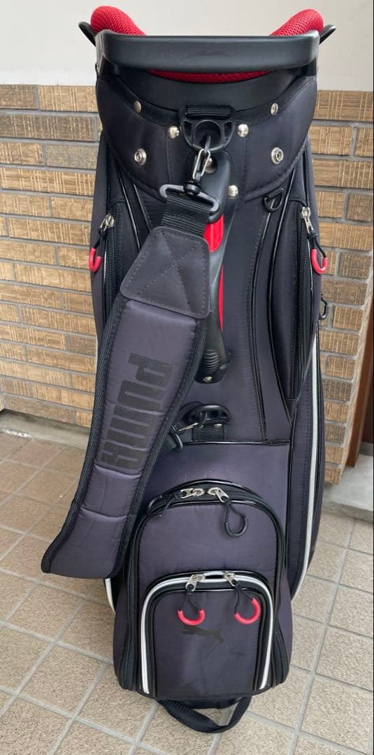 ゆーです！　プーマ　キャディバッグ