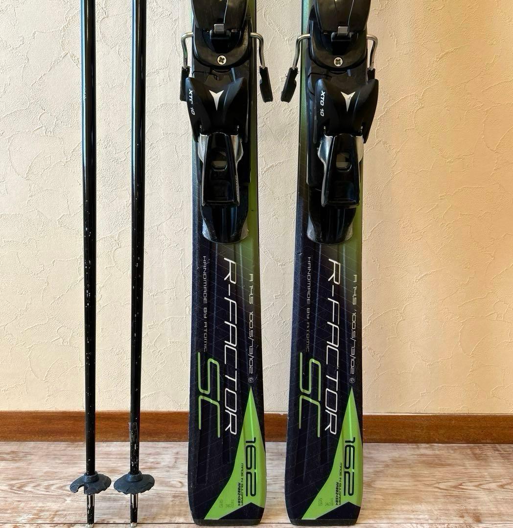 ◾️カービングスキーセット　板162㎝　ブーツ 27㎝　男性用　メンズ用