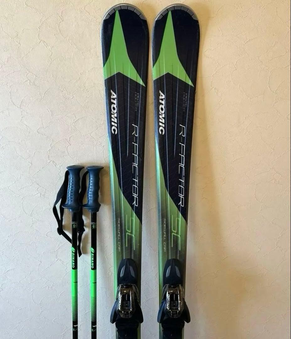 ◾️カービングスキーセット　板162㎝　ブーツ 27㎝　男性用　メンズ用