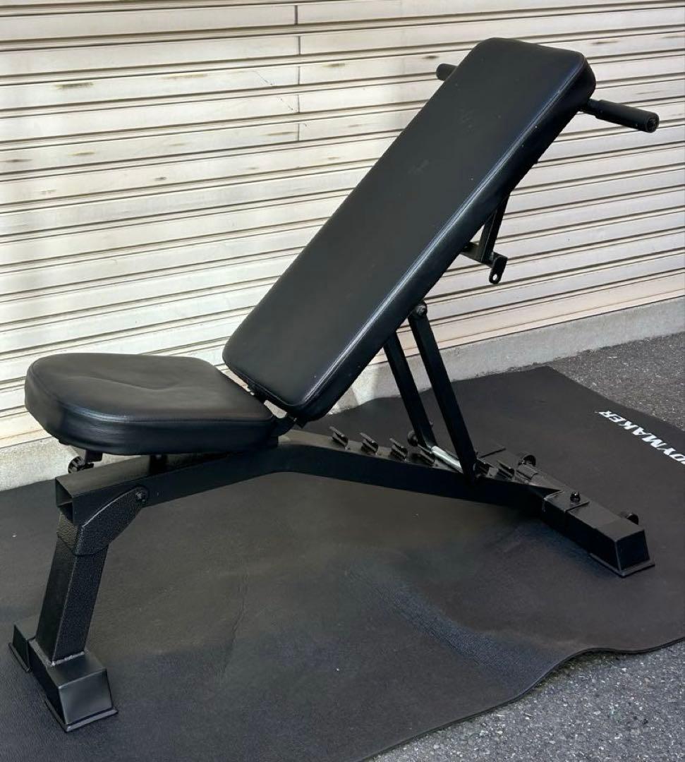 バーウイング　トレーニングベンチ　インクラインベンチ　角度調整OK