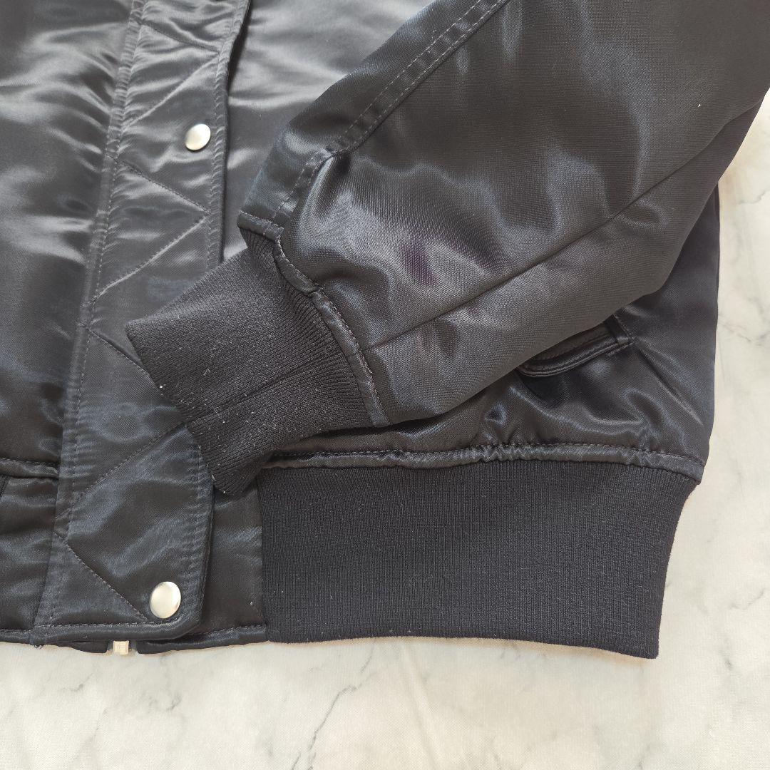 ここなつ☆GAP MA-1 ボンバージャケット ブラック ファー Y2K