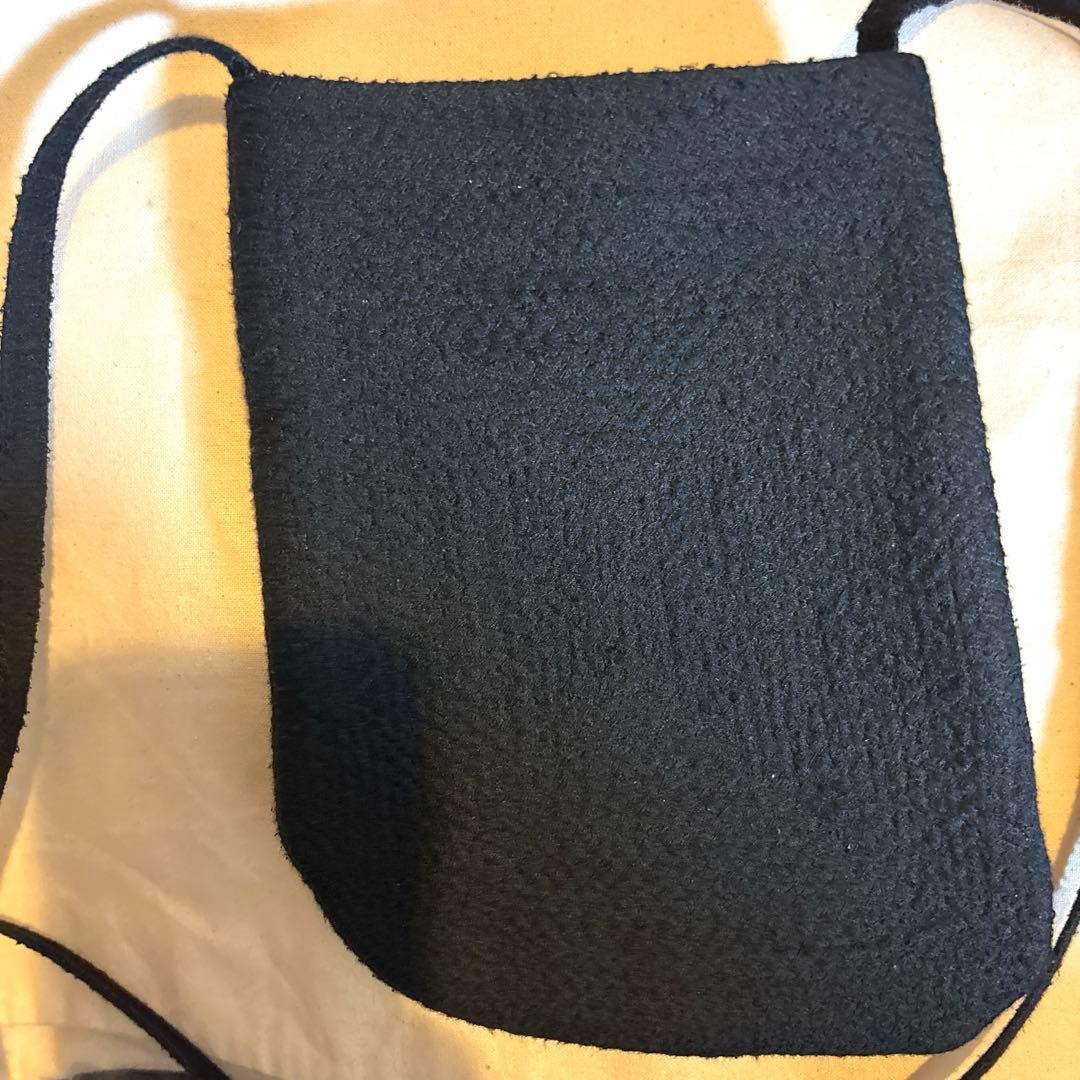 か*吉様 Atelier d'antan ブラック ミニバッグ