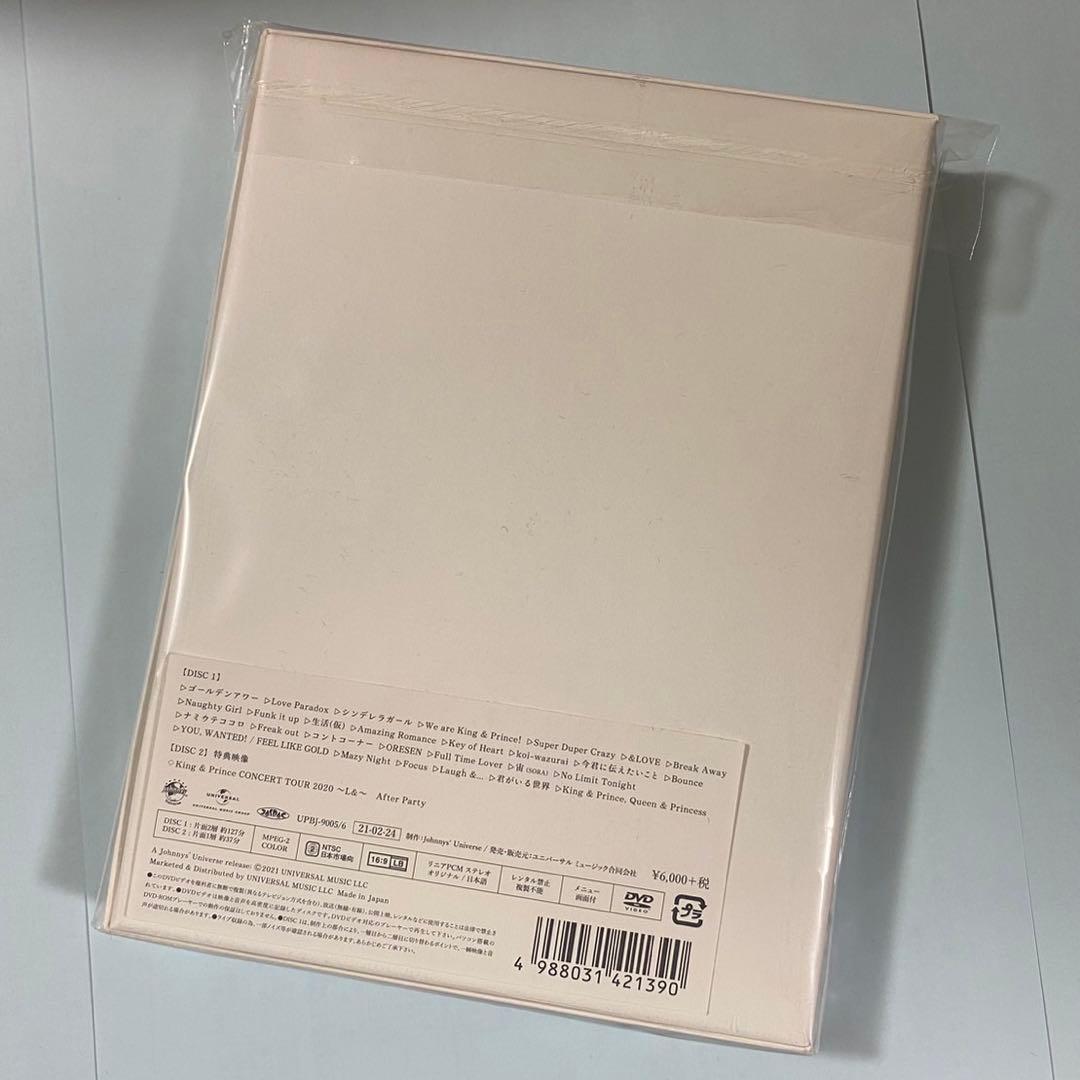 King & Prince/CONCERT TOUR 2020～L&～〈初回限…