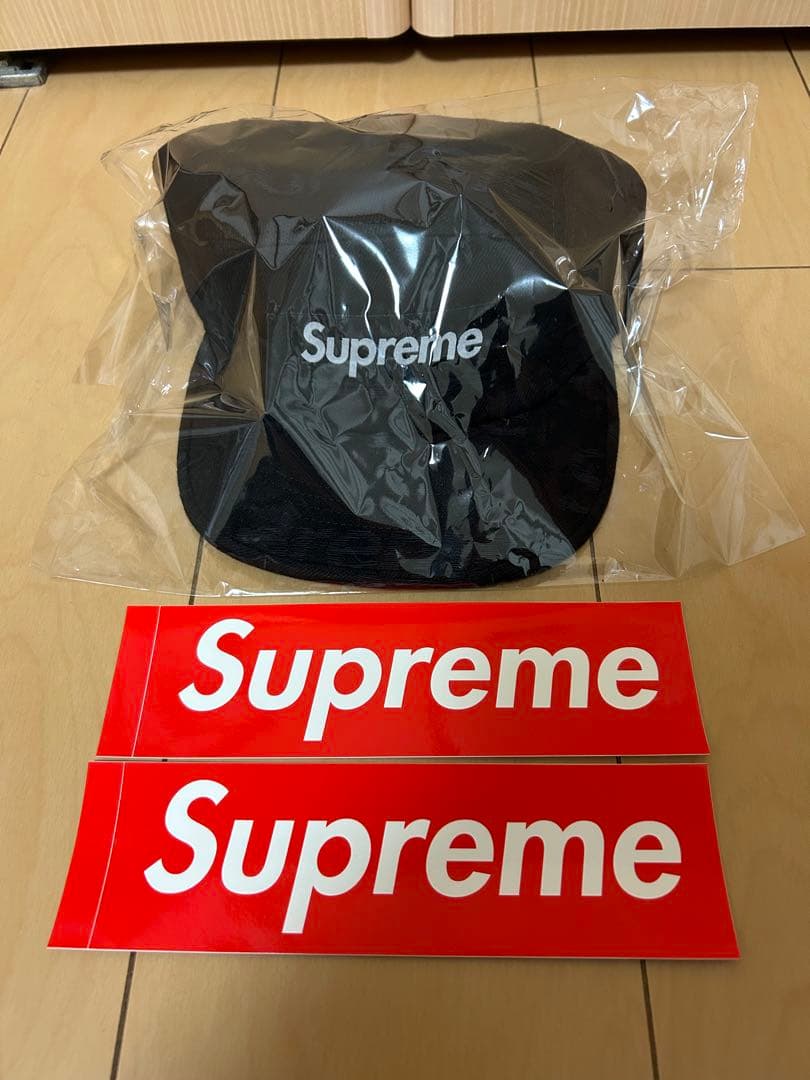 帽子 Supreme Jacquard Logos Denim Camp Cap