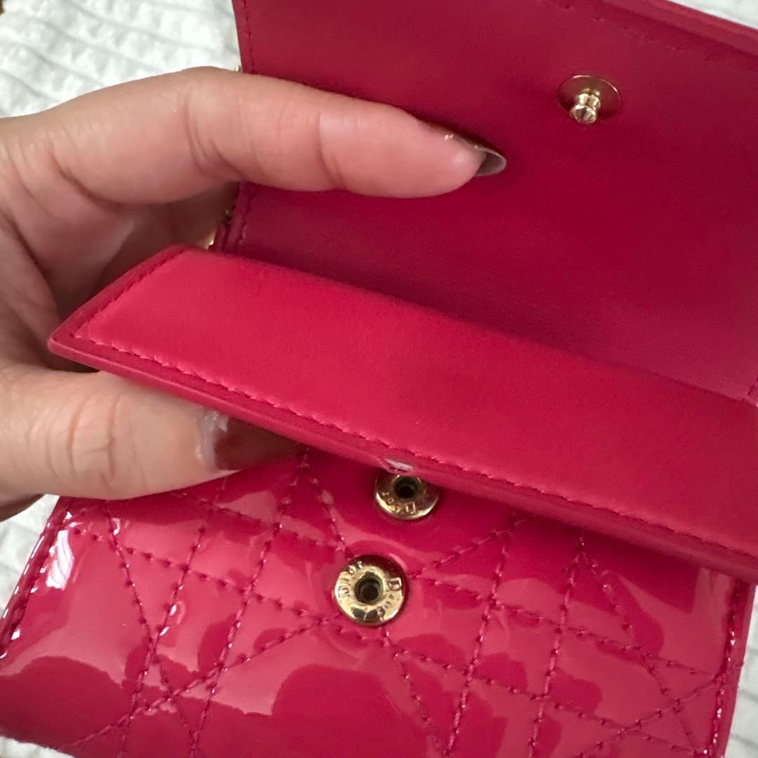 Lady Doir ロータスウォレットカナージュパテントカーフスキン【日本限定】