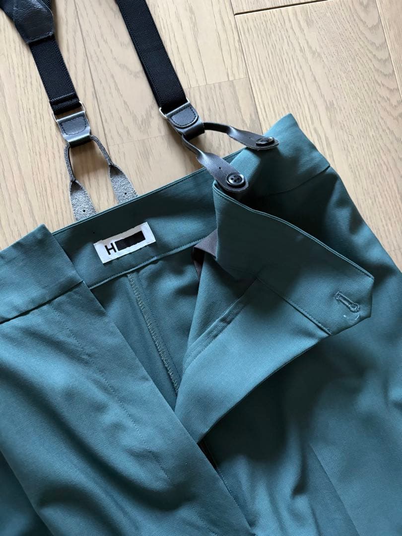 Hビューティ&ユース HIGH WAIST SUSPENDERS PANTS
