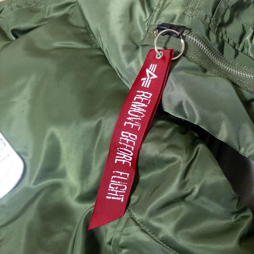 アルファ MA-1 JAPAN SPEC Sサイズ ヴィンテージグリーン