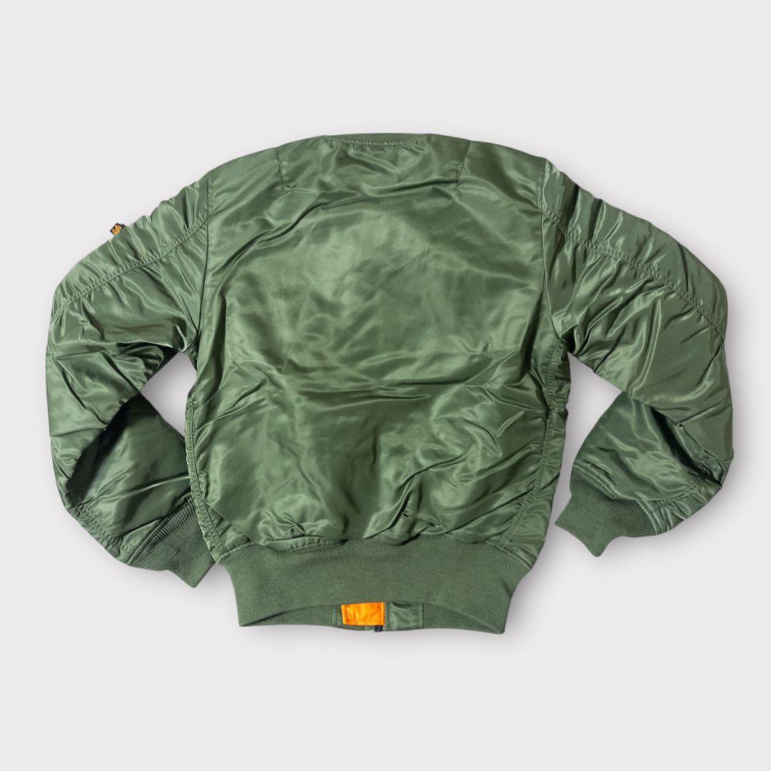 アルファ MA-1 JAPAN SPEC Sサイズ ヴィンテージグリーン