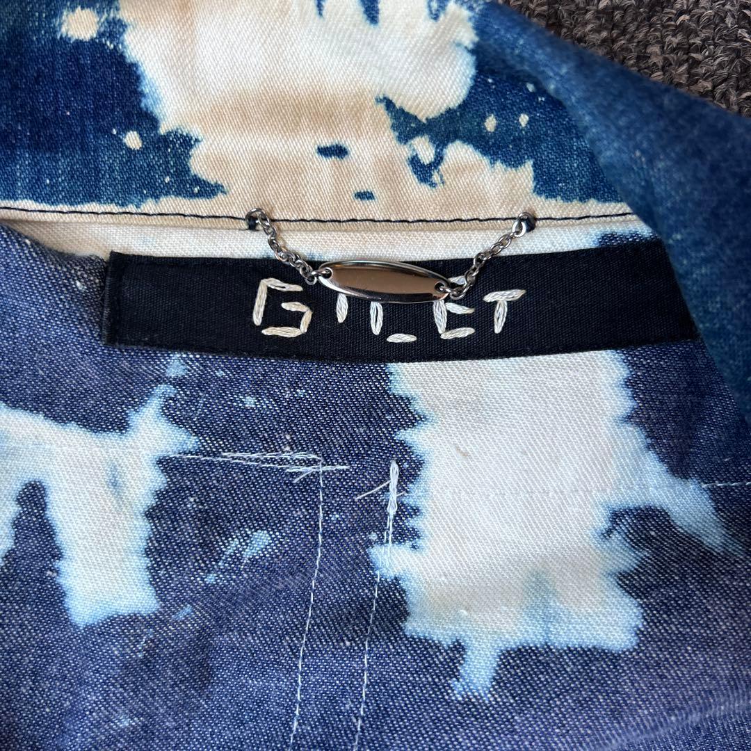 【一点物】GILET デニムジャケット リメイク