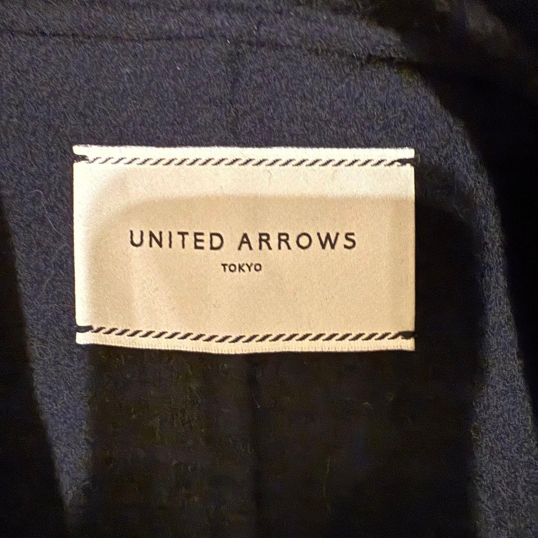 最終価格　超美品完売23AW ユナイテッドアローズ リバー ミドルピーコート36