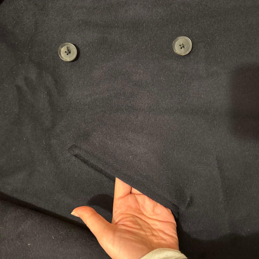 最終価格　超美品完売23AW ユナイテッドアローズ リバー ミドルピーコート36