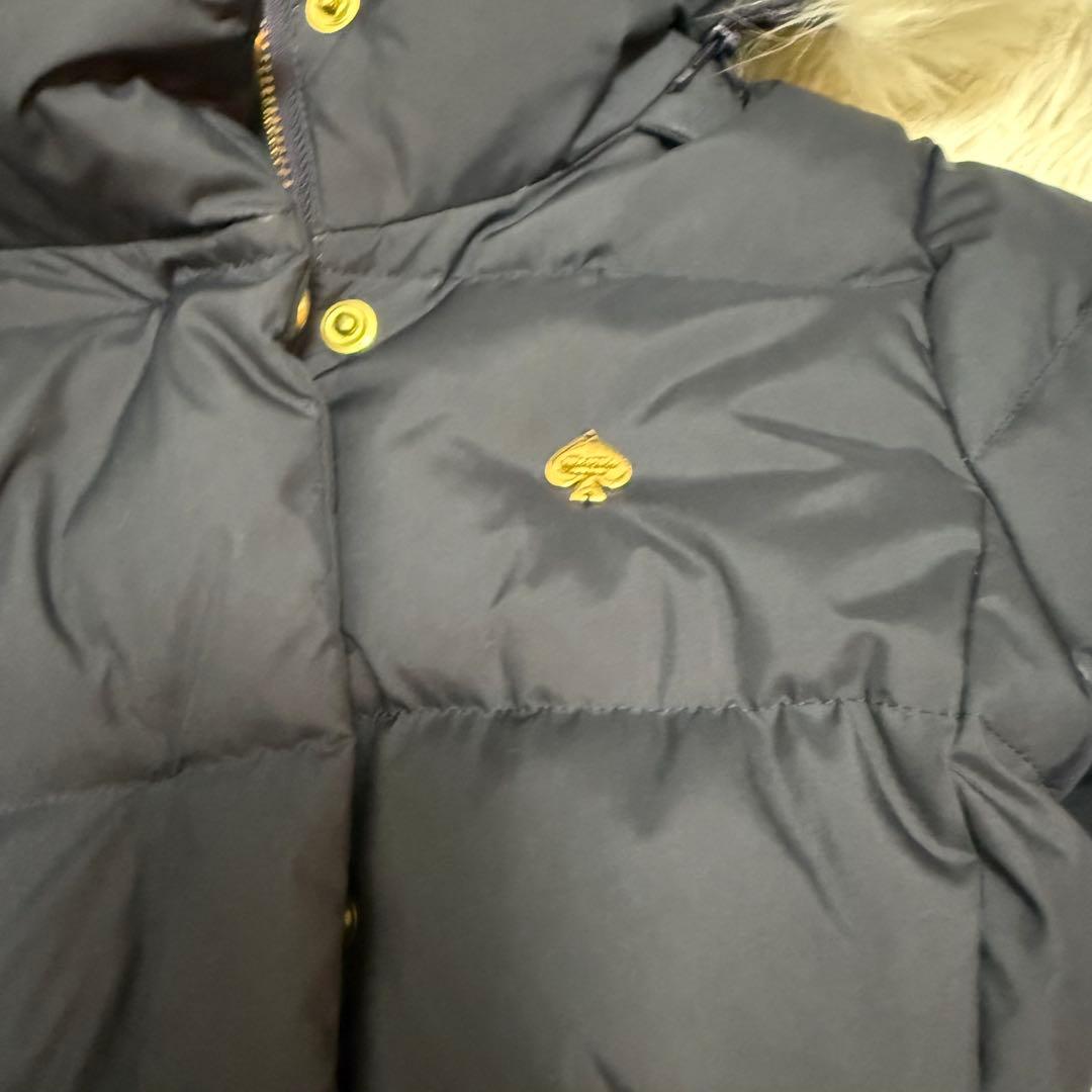 ケイトスペード ダウンコート　ロング　120 ネイビー