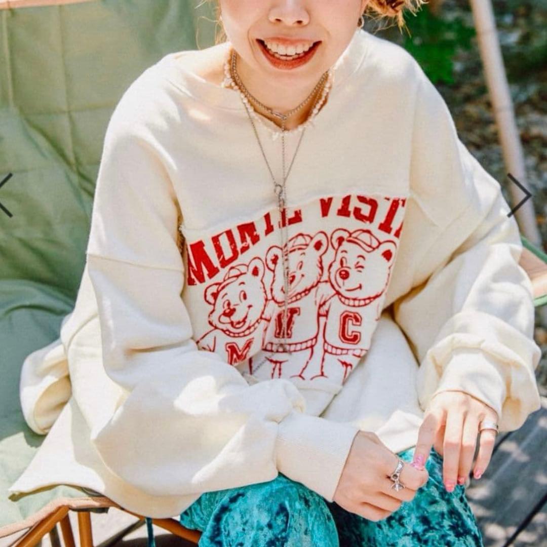 niko and... make stuff 25 aimi　ロゴプリスウェット