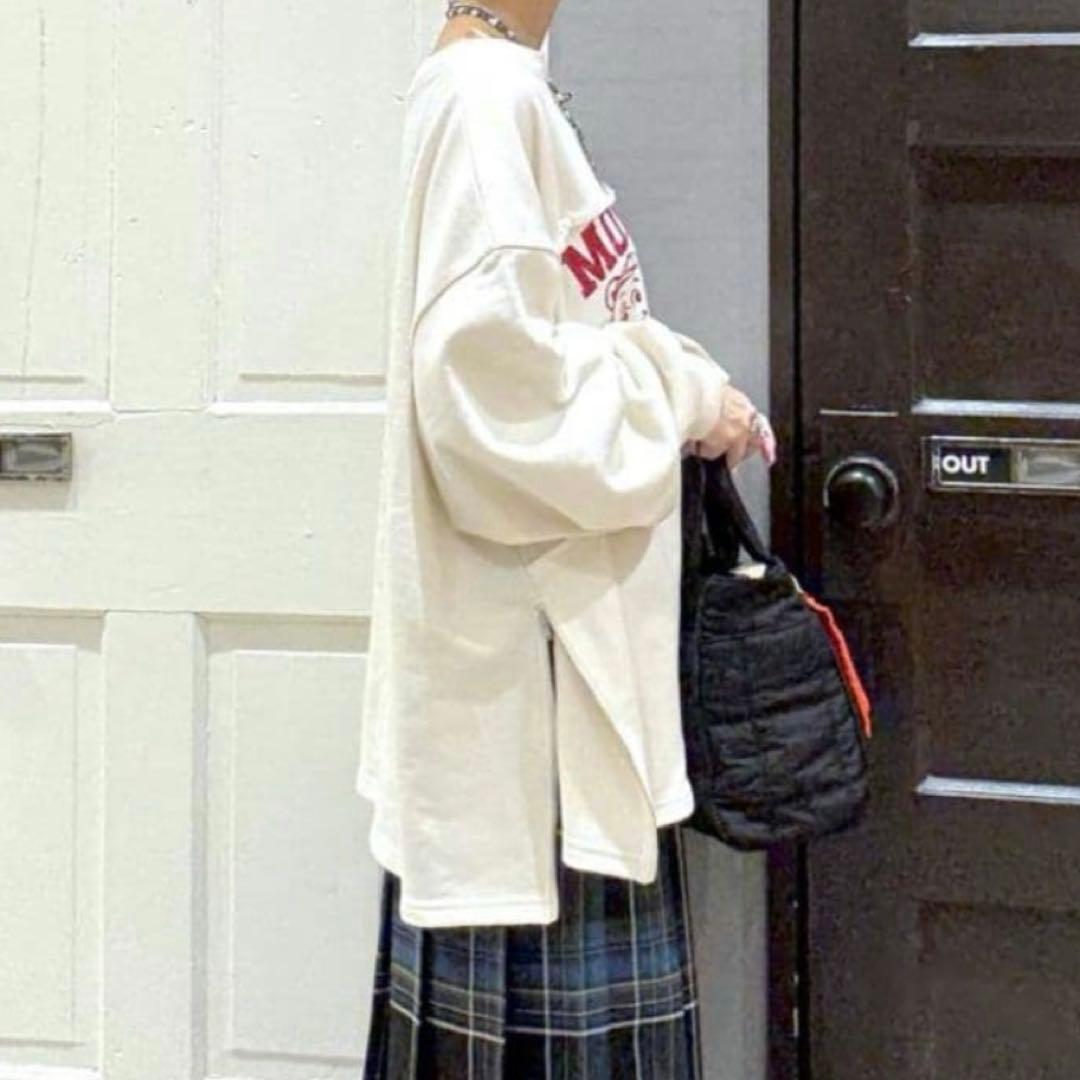 niko and... make stuff 25 aimi　ロゴプリスウェット