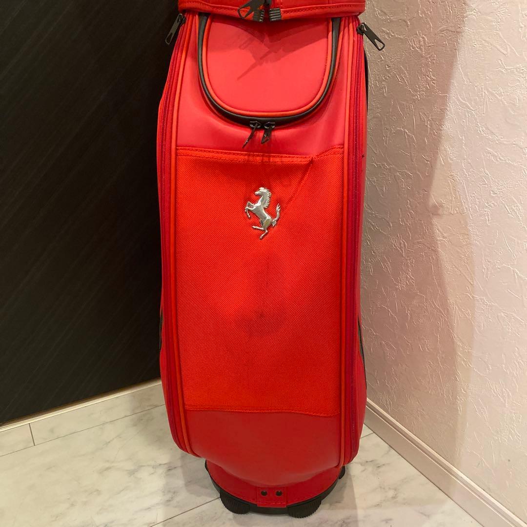 【超希少】 プーマコブラ フェラーリ キャディバッグ カート型 5分割