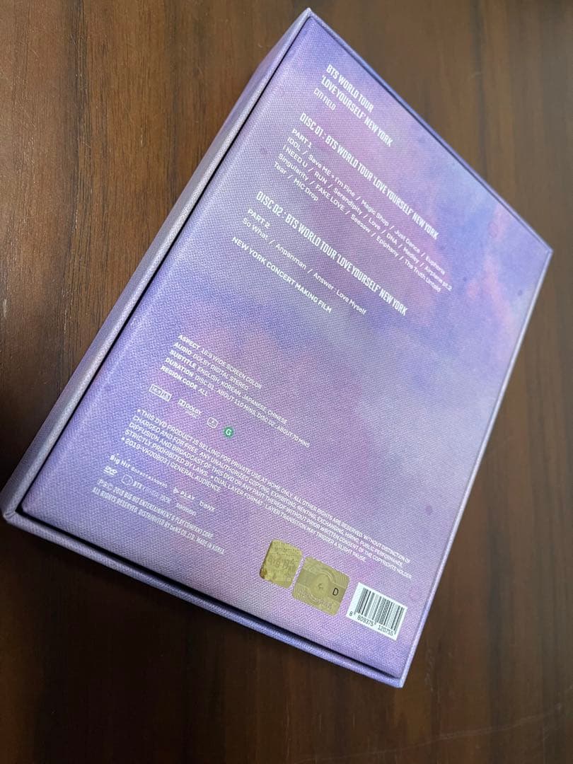 【公式】BTS LOVE YOURSELF NEWYORK グク トレカ CD