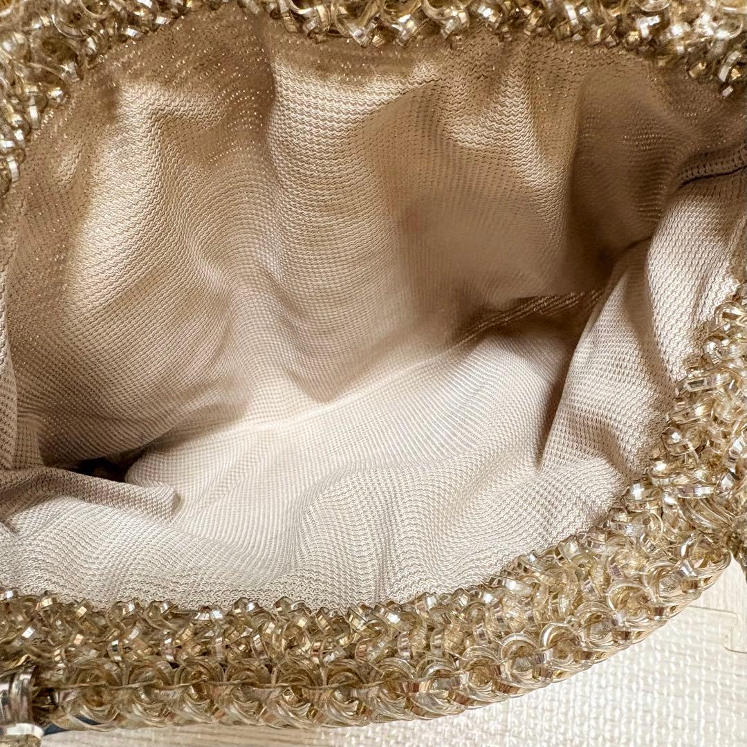 ❤️最終価格❤️美品✨アンテプリマ ペルラグリッター ミディアム シルバーゴールド