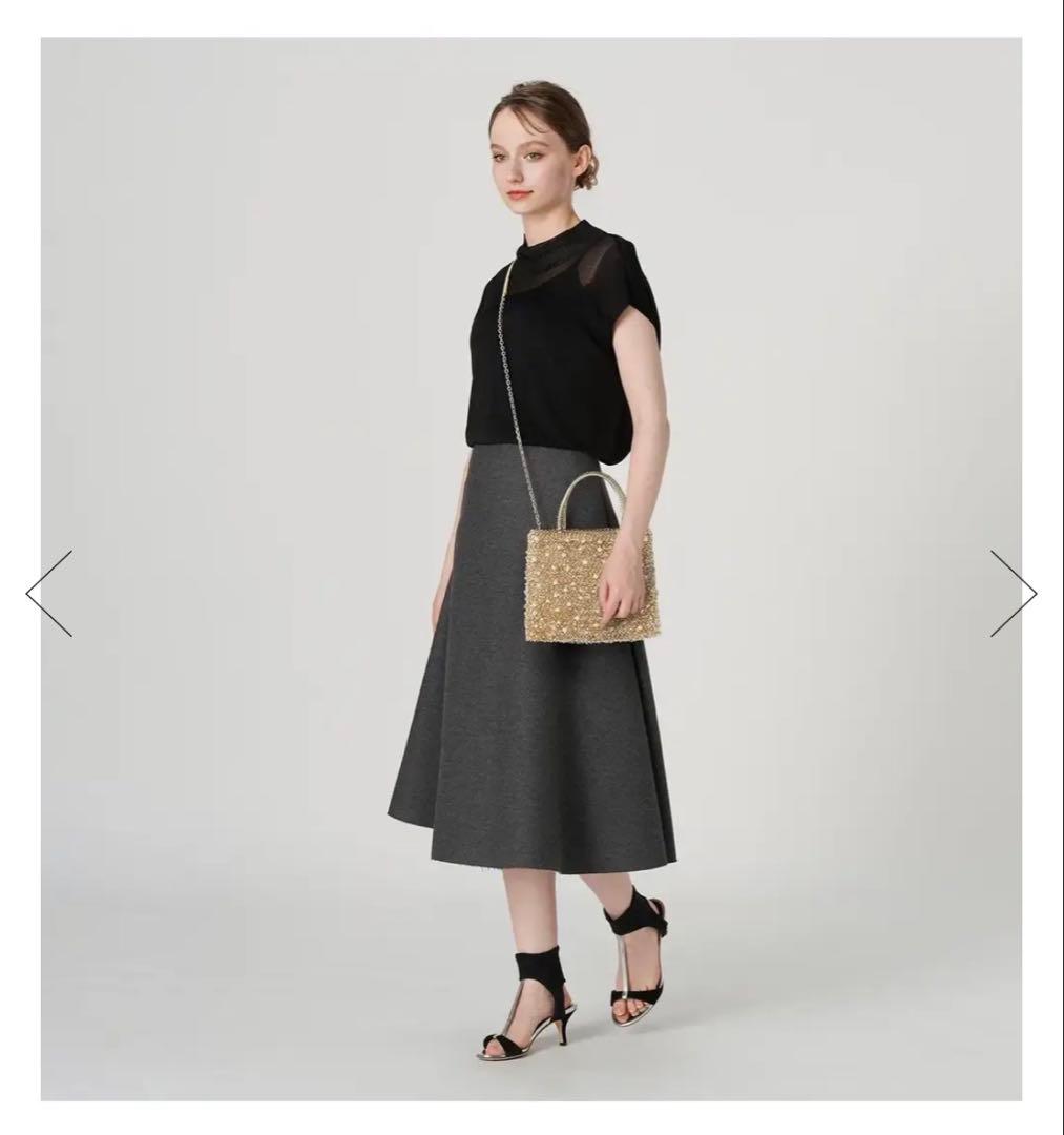 ❤️最終価格❤️美品✨アンテプリマ ペルラグリッター ミディアム シルバーゴールド