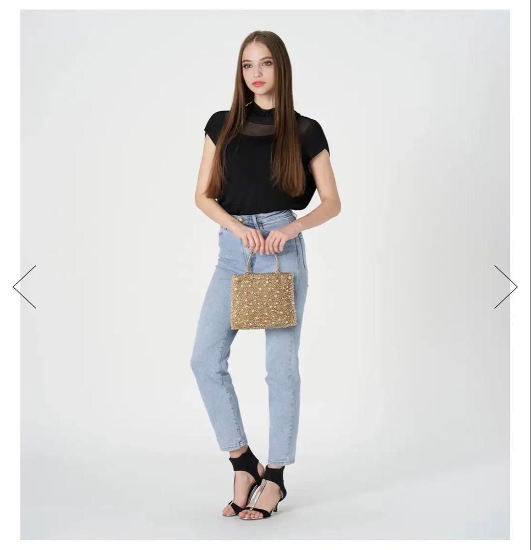 ❤️最終価格❤️美品✨アンテプリマ ペルラグリッター ミディアム シルバーゴールド