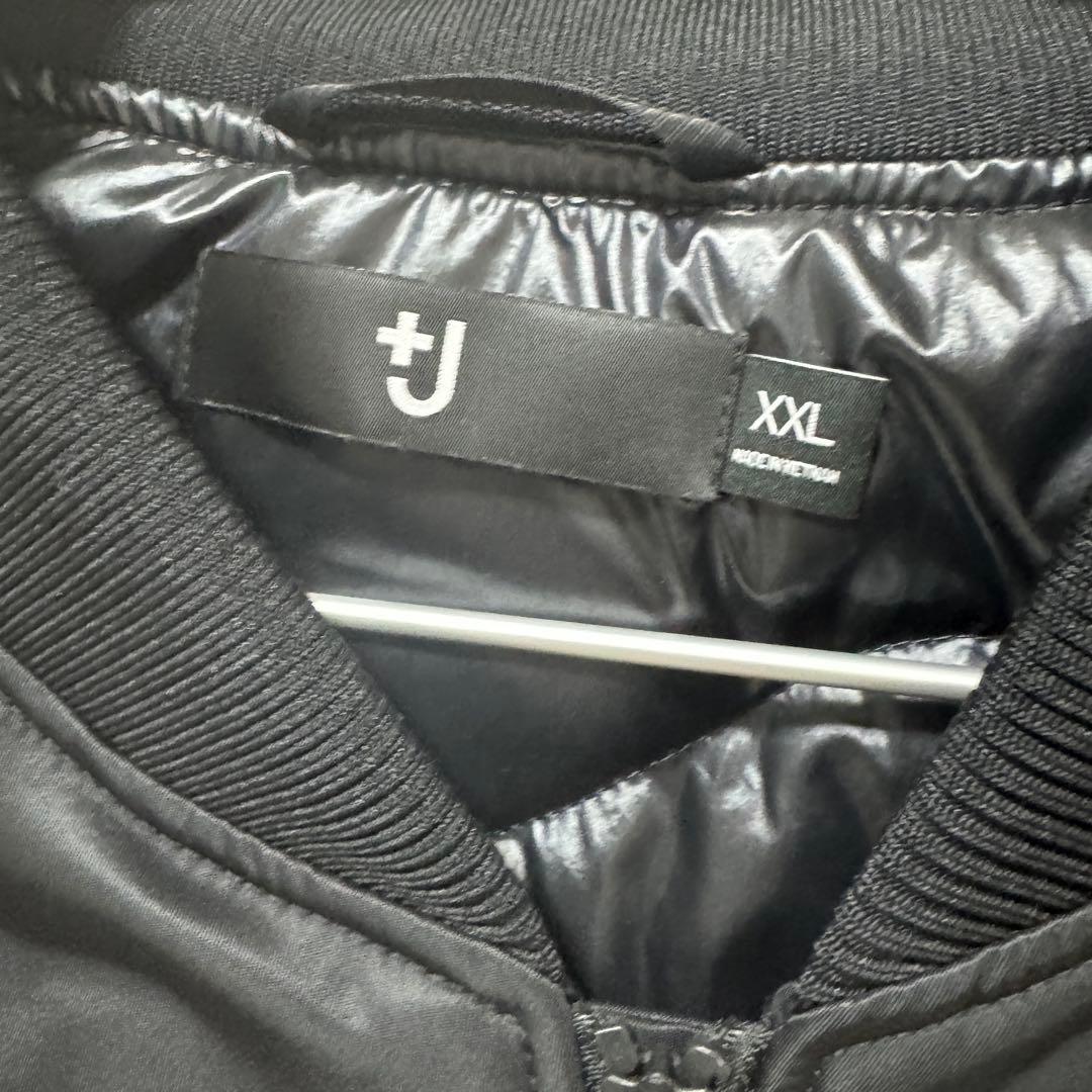 新品タグ付き　ユニクロ　ハイブリッドダウンオーバーサイズMA-1ブルゾン　+Ｊ