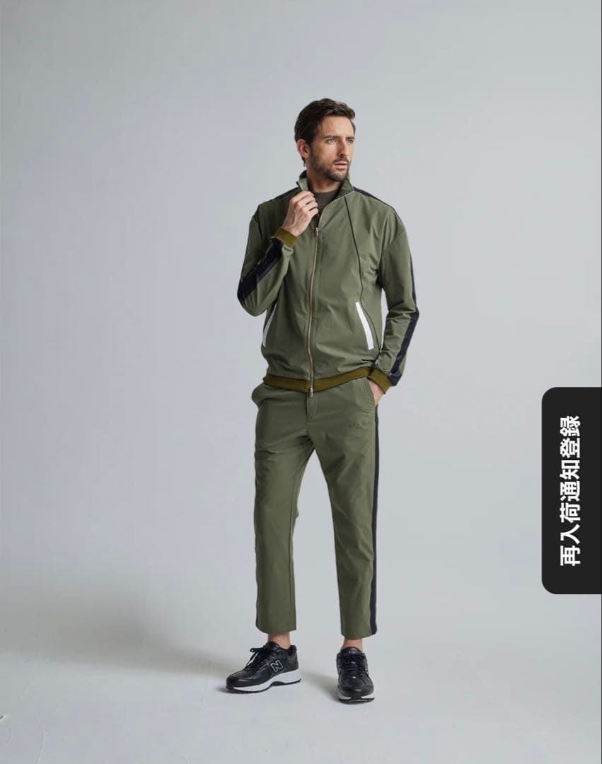 【新品未使用】CRONOS BLACK SIDE LINE PANTS