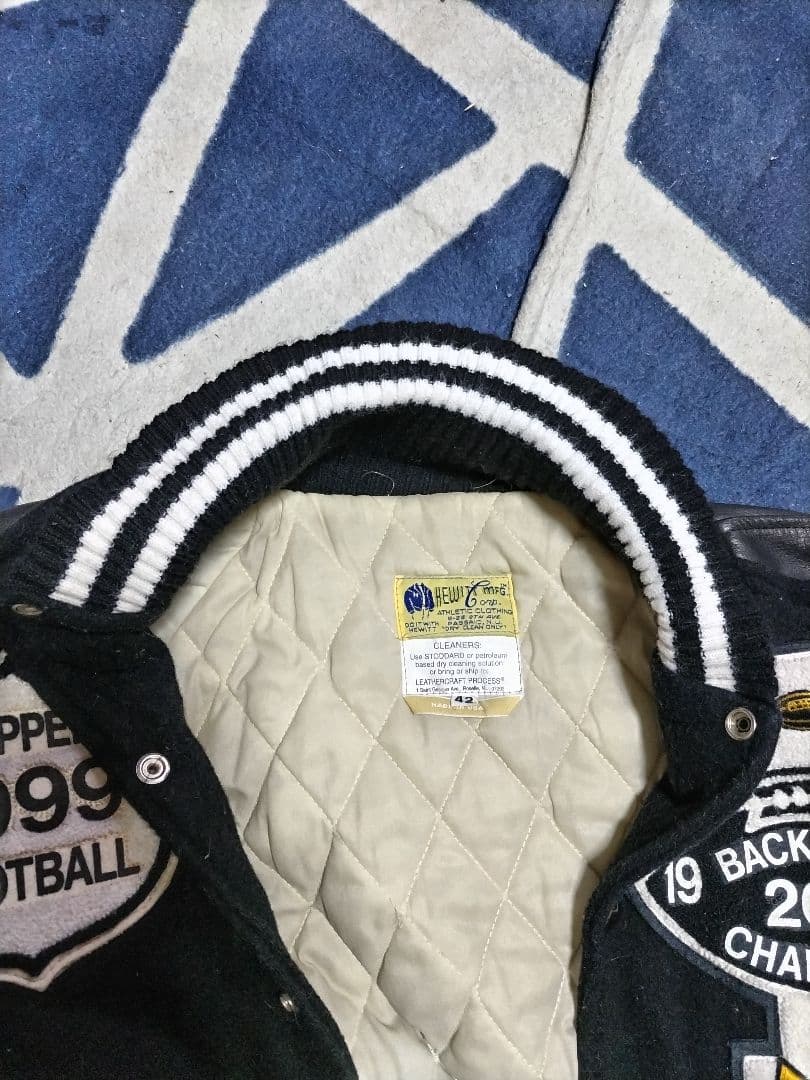 バックドロップ　スタジアムジャンバー　HEWITT 42 USA製