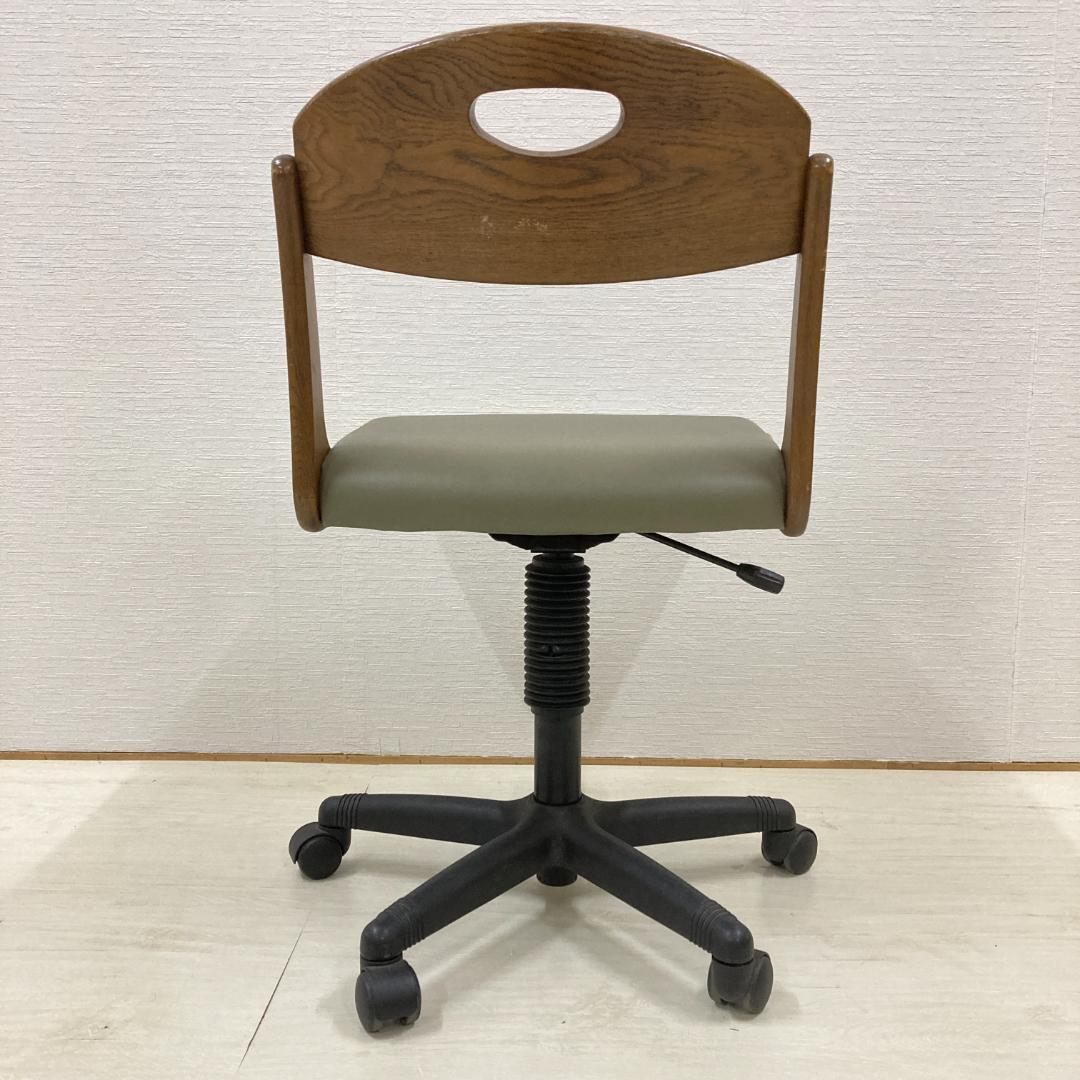 浜本工芸　デスクチェア　ワークチェア　昇降　椅子　キャスター付き