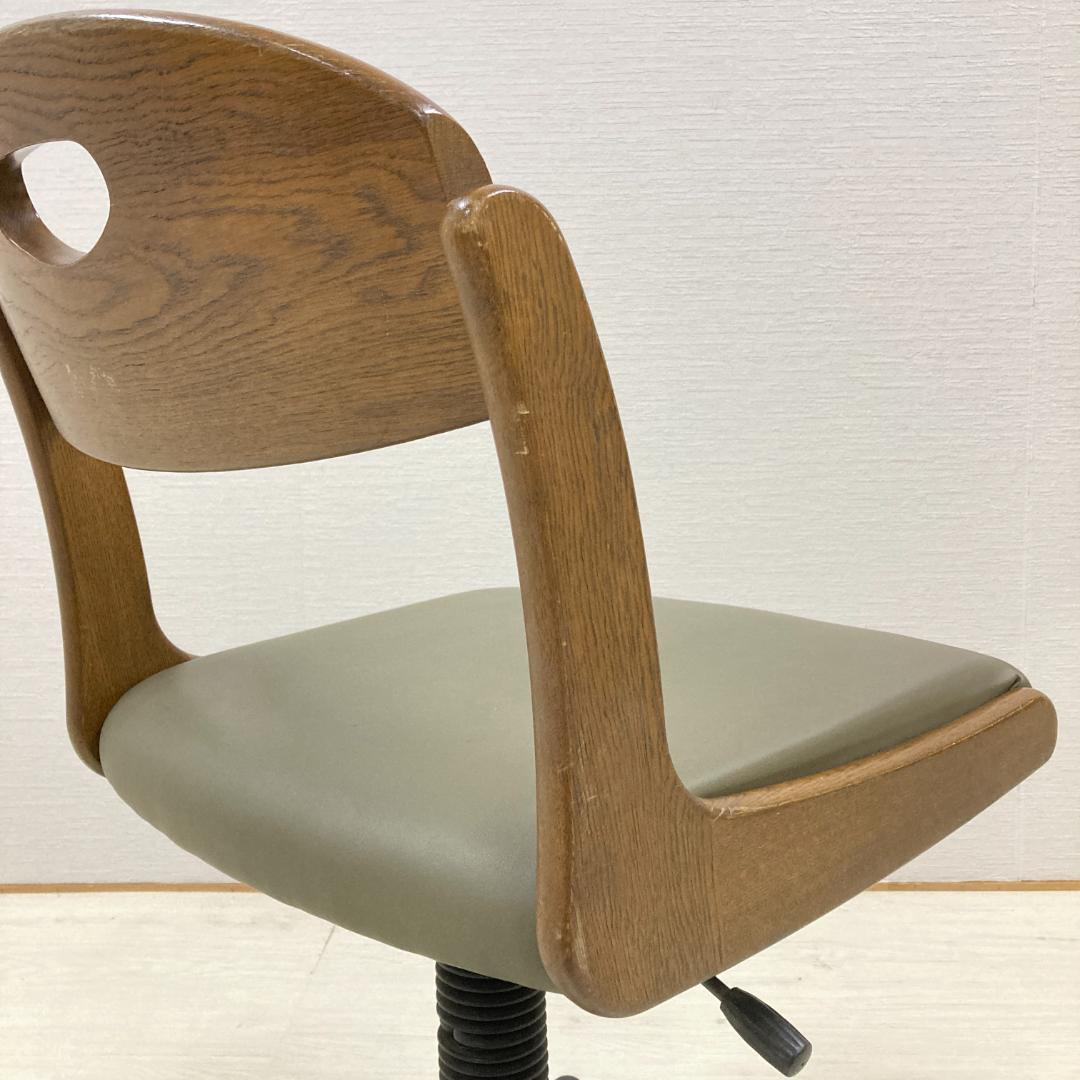 浜本工芸　デスクチェア　ワークチェア　昇降　椅子　キャスター付き