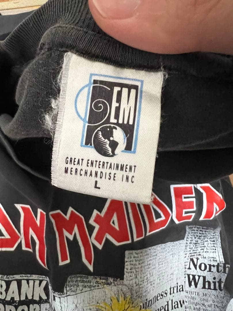 Iron Maiden Tシャツ Lサイズ ブラック
