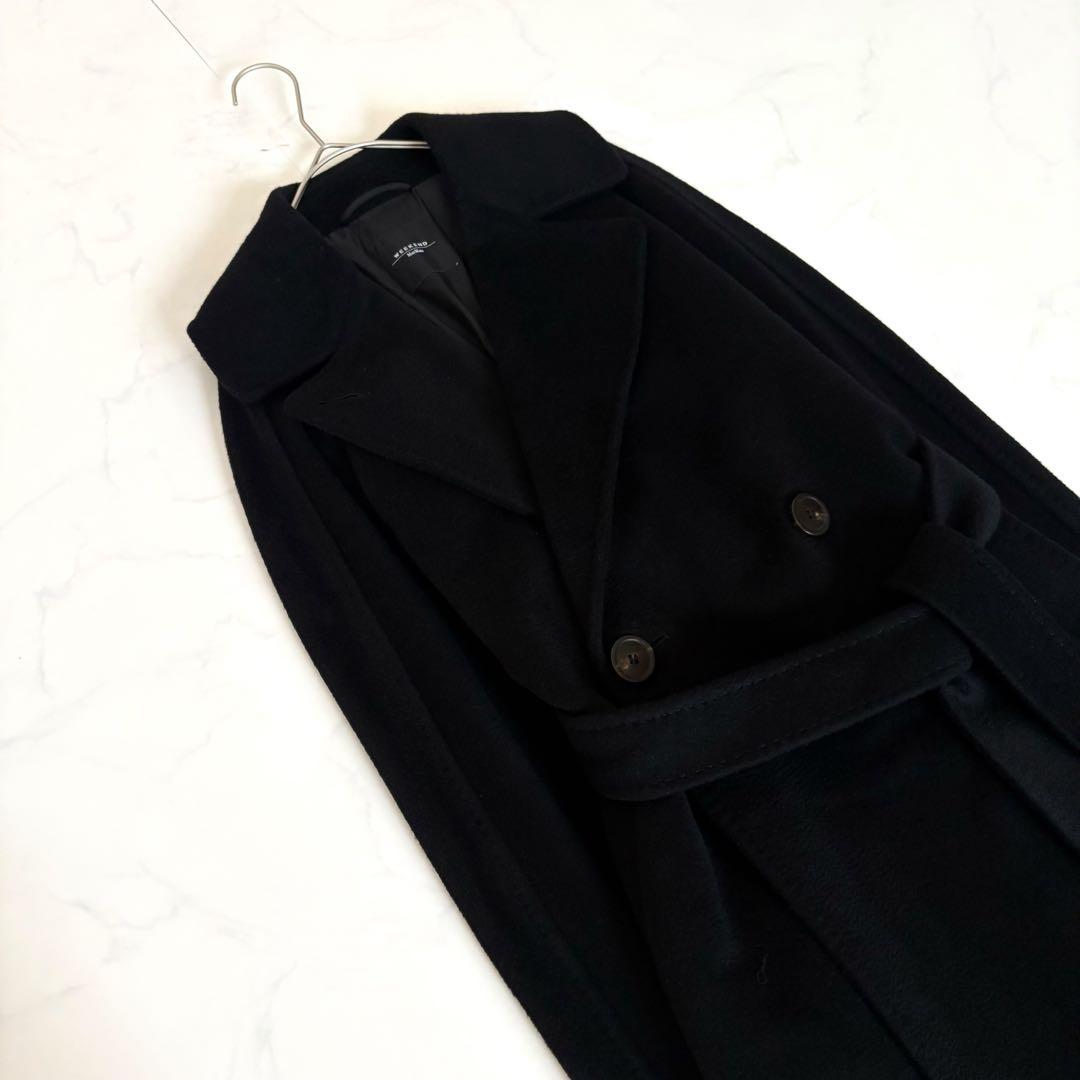 美品✨️2023　マックスマーラ　RESINA　ダブルボタン　ベルト　コート　36