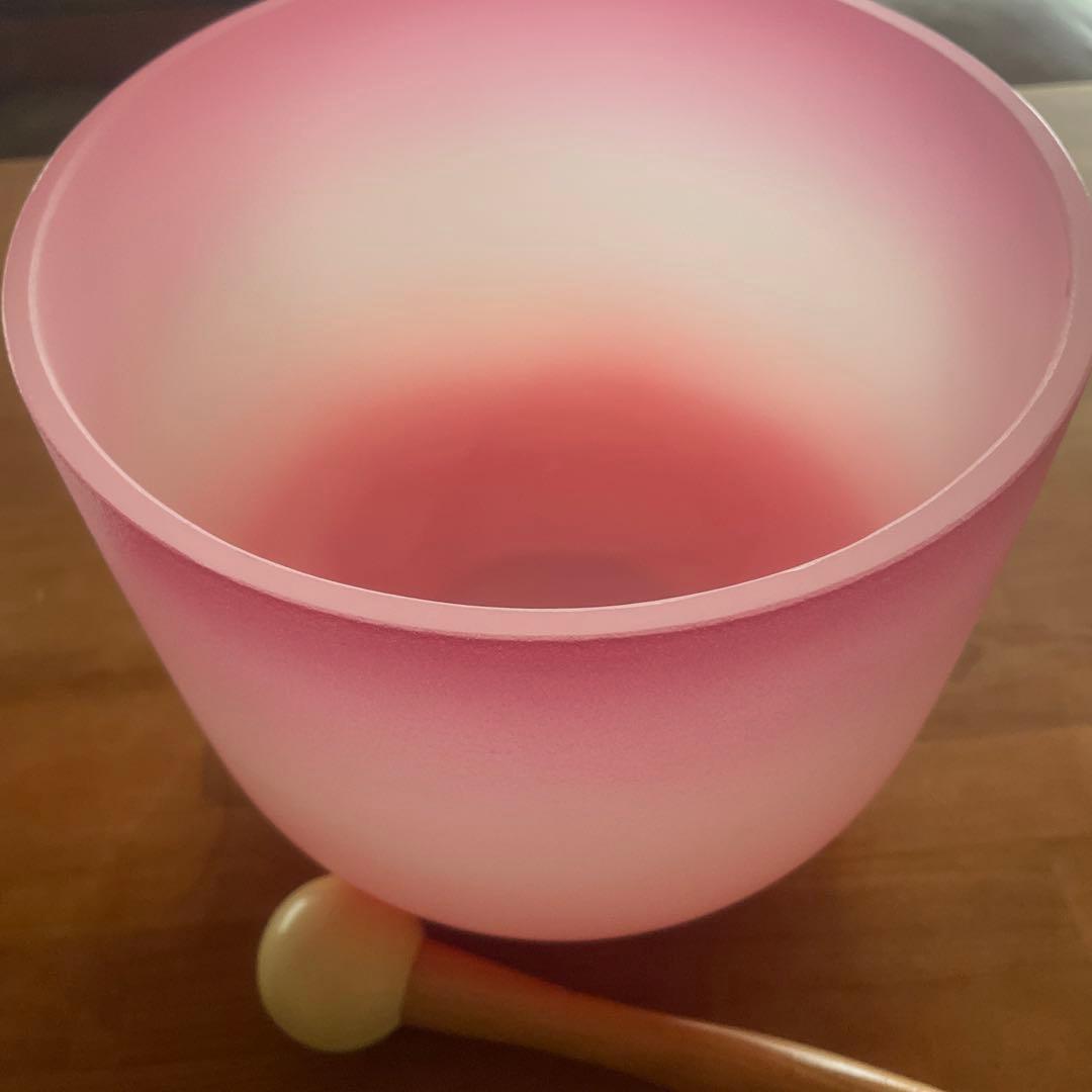 クリスタルシンギングボウル 432hz ルートチャクラ Cノート 8インチ