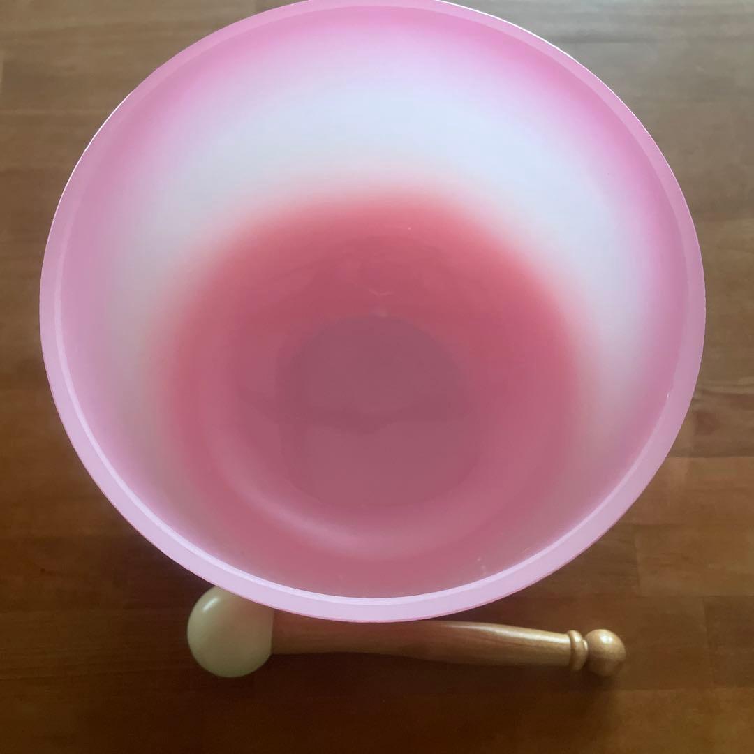 クリスタルシンギングボウル 432hz ルートチャクラ Cノート 8インチ