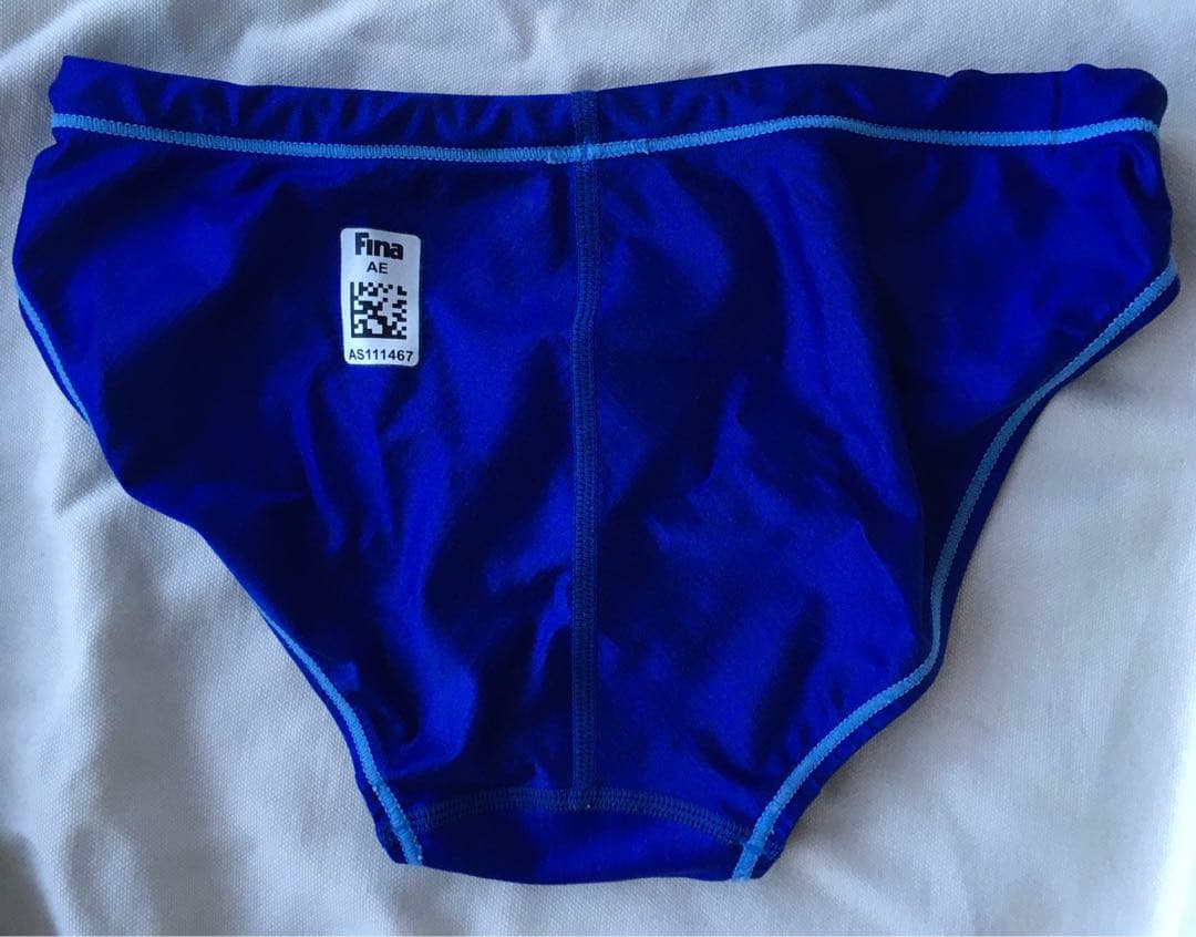 アシックス 競パン Mサイズ AMA427 splasher-s ブルー 公認