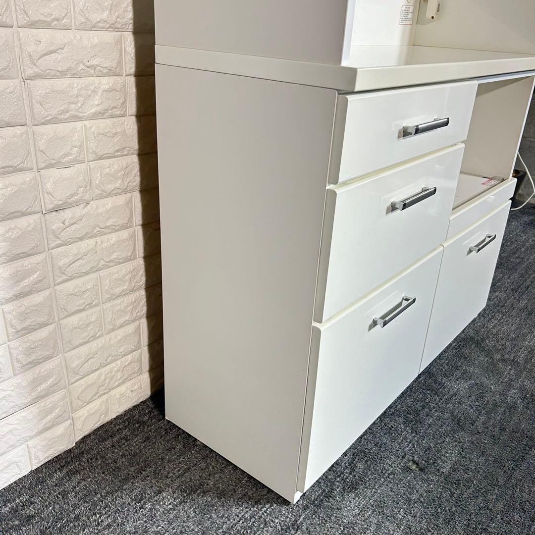 ニトリ キッチンホード RIPE 幅100cm 食器棚 キッチン収納 F070