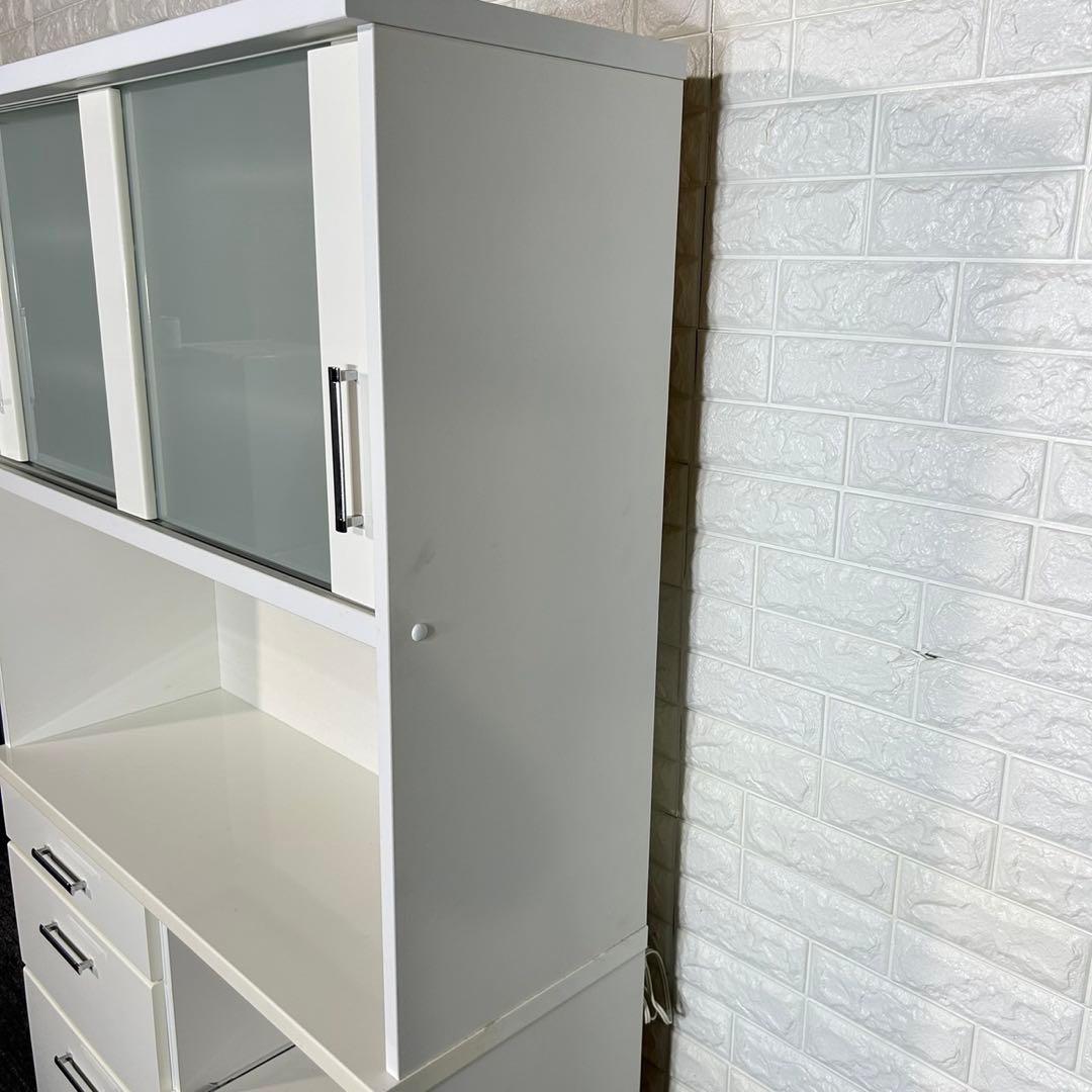 ニトリ キッチンホード RIPE 幅100cm 食器棚 キッチン収納 F070