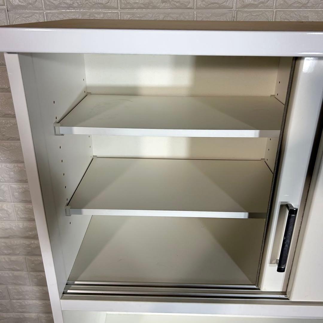 ニトリ キッチンホード RIPE 幅100cm 食器棚 キッチン収納 F070