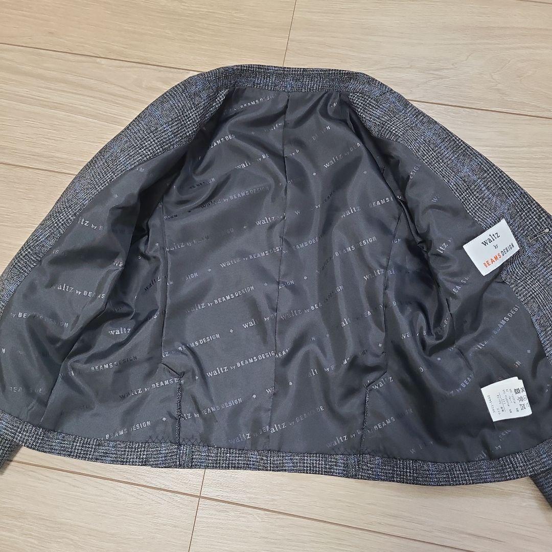 極美品♪ウォルツバイビームスデザイン セットアップ スーツ チェック110
