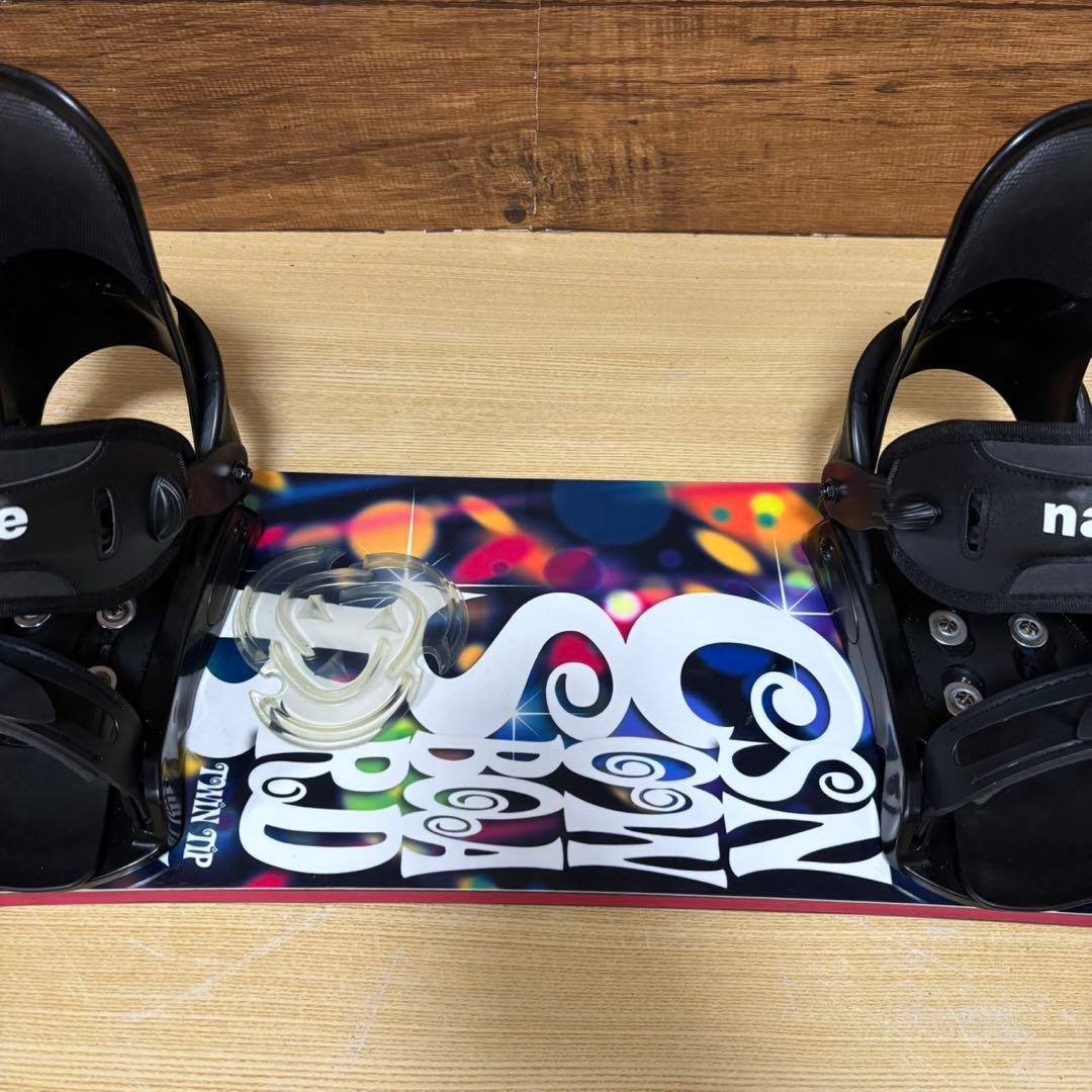 CSB BURTON バートン　レディーススノーボード3点セットボード136cm