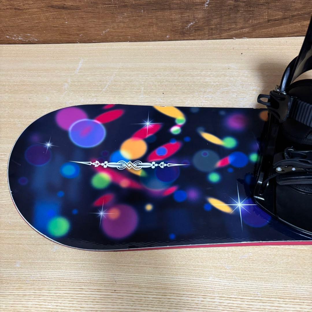 CSB BURTON バートン　レディーススノーボード3点セットボード136cm