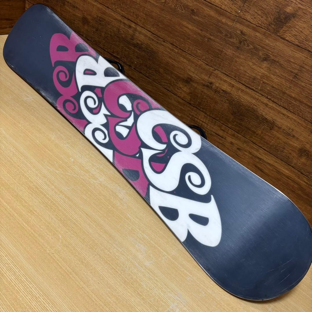 CSB BURTON バートン　レディーススノーボード3点セットボード136cm